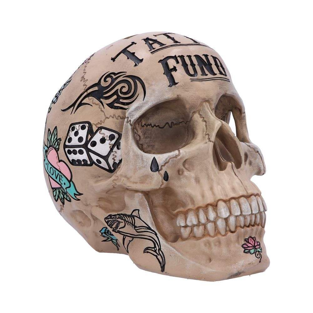Nemesis Now - Tattoo Fund (Bone) Money box - Multicolours